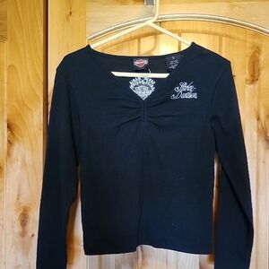 Long Sleeve Harley Top - NWOT
